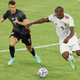 Belgium’s Romelu Lukaku battles Croatia’s Ivan Perisic for the ball during a friendly between Belgian and Croatia.